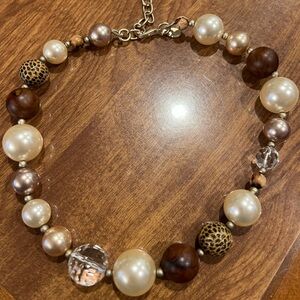 Cookie Lee Animal Print Necklace